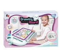 Tablero de dibujo creativo portátil de doble cara.