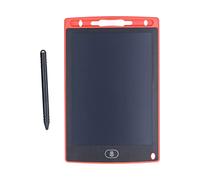 Tablero de dibujo digital de tableta LCD de 8.5 pulgadas, tablero de escritura electrónica borrable de Doodle Pad, adultos para niños, uso de la oficina en el hogar, diseño de (Rojo)