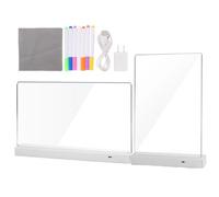 Tablero de dibujo LED para niños - Tableros de dibujo LED convenientes con batería recargable, tableros de con transmisión de luz optimizada | Almohadilla luminosa para niños, niñas, preescolar
