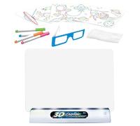 Tablero de dibujo luminoso para niños, tablero de escritura LED,Tablero iluminado para pintar | Cojines de dibujo mágicos 3D para niños, juguetes educativos del tablero de pintura, juguete de aprendiz