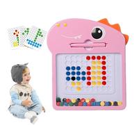 Tablero de dibujo magnético: almohadilla creativa de garabatos, juguete de lápiz óptico magnet, tablero de bocetos de aprendizaje | Educational Fun Joy para niños 3+, niñas preescolares, almohadilla d