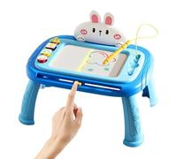 Tablero de dibujo magnético, bloc de garabatos borrable, blocs de escritura de bocetos con sellos, gran educativo para y niñas, hogar, aula, escuela en casa, preescolar, sala de juegos, viajes