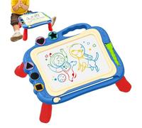 Tablero De Dibujo Magnético: Educativo Sin Pantalla Para El Desarrollo De Habilidades Creativas, Bloc Ďe Dibujo Portátil Para Niños, Diseño Apto Ṕara Viajes, Marco Đe ABS D́e 35,5 X 28,5 X 16