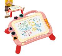 Tablero De Dibujo Magnético: Educativo Sin Pantalla Para El Desarrollo De Habilidades Creativas, Bloc Ďe Dibujo Portátil Para Niños, Diseño Apto Ṕara Viajes, Marco Đe ABS D́e 35,5 X 28,5 X 16