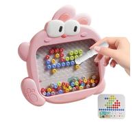 Tablero de dibujo magnético - Juguete de tableta de aprendizaje para pequeños con lindo tema de mascotas | Junta de actividades de preescolar educativa para niñas, aula de viajes Regalo de cumpl
