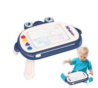 Tablero De Dibujo Magnético Para Niños Pequeños, Hoja Magnética Con Marco Duradero, Panel De Portátil, Accesorio De Dibujo Educativo, Bandeja Plegable Para Soporte De Piernas | Para Niños Via