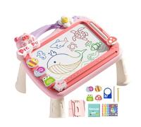 Tablero de dibujo magnético para niños pequeños, tabla de garabatos magnética | Bloque de bocetos Doodle con 2 plumas,educativos multifuncionales de aprendizaje temprano, tablero de dibujo d