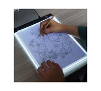 Tablero de Dibujo para Niños A4 con 3 Niveles de Brillo Ajustable, Luz LED, Mesa de Copia y Dibujo