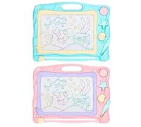 Tablero De Dibujo - Tablero De Garabato | Almohadilla De Pintura Magnética Con Bolígrafo Y Sello | Blocs De Notas Extra Grandes Para Niños, Niñas, Niños, Preescolar, Cumpleaños, Navidad, Año Nuevo