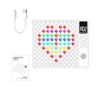 Tablero De Electrónico | Inteligente Interactivo Portátil,Juegos De Inteligentes Y Estratégicos - para Niños Hogar Escuela Viaje Fiesta Noche Familiar Entretenimiento Educación