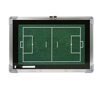 Tablero de Entrenamiento de Estrategia Fútbol, Pizarra Baloncesto Entrenador, con Piezas Ajedrez Magnéticas y Bolígrafo Borrable, Ideal para Planificar Estrategias(Football)