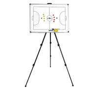 Tablero de Entrenamiento de Fútbol Magnético, Pizarra Magnetica Futsal Futbol, con Trípode y Bolsa de Transporte, Doble Cara, Altura Ajustable, para Entrenamiento