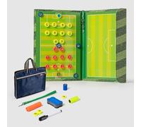 Tablero de Entrenamiento de Fútbol Magnético, Portapapeles para Entrenadores, con Bolígrafo Borrable, Portátil y Plegable, para Instalaciones de Competición