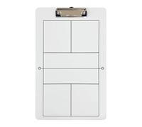 Tablero de entrenamiento de pickleball, pizarra blanca de entrenamiento borrable, kit de construcción, equipo de estrategia de competencia de 13.78 x 8.66 pulgadas para análisis de datos, sesiones de