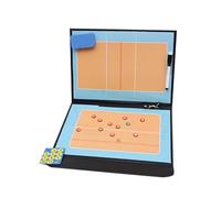 Tablero de Entrenamiento, Entrenador de Entrenador de Voleibol de fútbol Entrenadores de fútbol portapapeles Kit portapumo magnético con Equipo de Entrenamiento Insertar con lápiz (Voleibol)