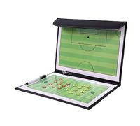 Tablero de Entrenamiento, Entrenador de Entrenador de Voleibol de fútbol Entrenadores de fútbol portapapeles Kit portapumo magnético con Equipo de Entrenamiento Insertar con lápiz (Fútbol Americano)