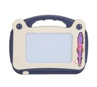 Tablero de escritura borrable Pizarra de dibujo magnética de color ABS Mini letreros de pizarra para salón de belleza Tablero elegante para creación artística y exhibición de (Azul)