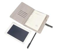 Tablero de Escritura de Sincronización Digital, Memoria Datos Fuera Línea Smart Pen Notebook Conjunto Sincronización Tiempo Real para Tabletas Teléfonos para el Aprendizaje Diario (Black)