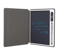 Tablero de Escritura LCD Tableta de Escritura electrónica Dibujo a Mano Tableta Digital para niños Estudiantes Gente de Negocios Funda de Cuero Negra de 9,3 Pulgadas