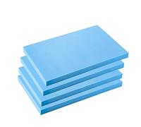 Tablero de espuma de alta densidad for manualidades, exhibición y modelado - 20 cm x 30 cm, varios grosores disponibles(Blue,T 3mm 4pcs)