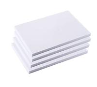 Tablero de espuma de alta densidad for manualidades y exhibición - 20 cm x 30 cm, varios grosores(White,Thickness 4cm 4pcs)
