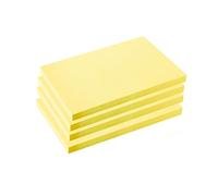 Tablero de espuma de alta densidad for manualidades y exhibición - 20 cm x 30 cm, varios grosores(Yellow,Thickness 4cm 4pcs)