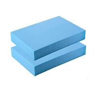 Tablero de espuma de alta densidad for manualidades y modelado: 20 cm x 30 cm, varios grosores disponibles.(Blue,Thickness 5cm 2pcs)