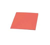 Tablero de espuma de esponja resistente al impacto, almohadilla de silicona roja de 8 mm, 5 mm, 3 mm y 2 mm for laminado de tapete de prensado, 1 pieza(100x100x1mm)