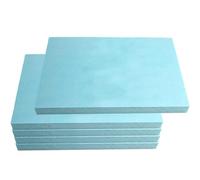 Tablero de espuma de espuma de alta densidad Craft Diy Foam Bloque de poliestireno de espuma blanca azul para la creación de la escultura de modelado 5pcs 11.8x7.9x0.8in