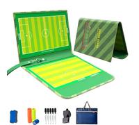 Tablero de estrategia futbolística, Kit de tablero magnético fútbol 20,8x12,5 pulgadas