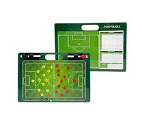 Tablero de estrategia futbolística, Pizarra Magnética Fútbol es Borrado en Seco Doble Cara 41x28,5 cm Con Partículas Magnéticas