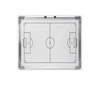 Tablero de estrategia futbolística, Portapapeles magnético de borrado en seco, 17,7x11,8 pulgadas, doble cara
