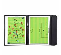 Tablero de estrategia táctica magnético baloncesto portátil, tablero marcadores entrenamiento borrado en seco, kit portapapeles for entrenadores con jugador y bolígrafo(Football)