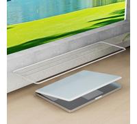 Tablero de extensión para el alféizar， Placa extensora de alféizar ventana, acrílico transparente, varios tamaños, autoadhesivo(50 x 15 cm)