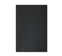Tablero de fibra de carbono de alta dureza 3K, Panel de carbono mate de tejido liso de 200x250mm, Panel de lámina de fibra de carbono de 0,2mm a 5mm 1 ud.(1.0mm)