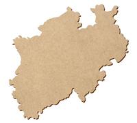 Tablero de fibra de densidad media de Renania del Norte-Westfalia - 5 - 50 cm de ancho, individualmente o en juego con 10, 25, 50 y 100 unidades. Para decorar y pintar. Paquete con: 1 pieza, ancho: 18