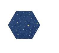 Tablero De Fieltro Hexagonal For Anuncios, Corcho Autoadhesivo, Decoración Pared Habitación, Notas Adhesivas, Exhibición Fotos, 11 Uds para Fotos(Blue)