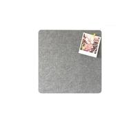 Tablero de Fieltro Modern Felt Bulletin Board 30 * 30cm | Self-adhesive Message Board No-drill Photo Wall Display Board for Living Room Decoration(Dark Gray)