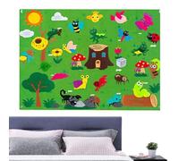 Tablero de Fieltro para Niños en Edad Preescolar,Juegos de Historias de