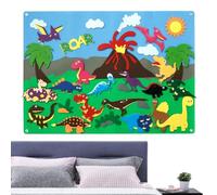 Tablero de Fieltro para Niños en Edad Preescolar,Juegos de Historias de