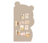 Tablero de fieltro para pared, tablero de anuncios de fieltro | Tablero de anuncios de imágenes Azulejos de pared de fieltro suave,Soporte de fotos estético, cartelera de pared para decoraciones de