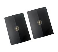 Tablero de firmas de papel reciclable, tablero de mensajes para ceremonias escolares y reuniones de reunión, libro de firmas de papel para incidentes
