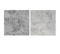 Tablero de Fondo con Textura Doble Cara PVC, 60x60cm, Color sólido, decoración mármol y Madera, Accesorios fotografía, 1 ud para Estudios FotográFicos(Dark Gray)