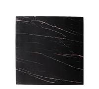 Tablero de Fondo fotográfico PVC Resistente al Agua mármol Grano Madera fotografía Fondos Alimentos cosméticos sesión fotográfica for Estudio para Alimentos Y Productos(Black)