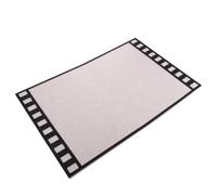 Tablero de Fotos de Pared Forma de Película, Fieltro Beige 61x41 CM | Decoración Retro y Vintage, para Recuerdos y Fotos, Instalación Sencilla, Uso Doméstico