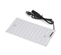 Tablero de fuente de luz de 395 nm 5 V con enchufe USB Tablero de película de lámpara de curado para arte de uñas Curado con aceite verde y manualidades Panel de fuente de luz duradera
