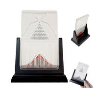 Tablero de Galton de Escritorio, Herramienta de Experimento de Ley Estadística Efectiva con Curva de Campana, Herramienta de Enseñanza de Física para Educadores y Estudiantes