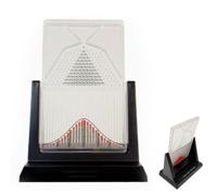 Tablero de Galton de Escritorio, Modelo de Demostración de Probabilidad en Acrílico, Modelo Matemático de Distribución Normal, Herramienta Didáctica, Demostración de Probabilidad