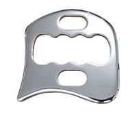 Tablero de Guasha de acero inoxidable, herramienta de masaje corporal Guasha, herramienta terapéutica IASTM for movilización de tejidos blandos, herramienta de fisioterapia palo de masaje