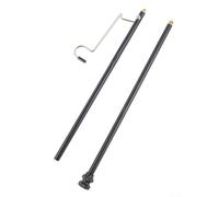Tablero de horno de camping y luz St& para mesa de camping IGT | Placa de la estufa de la aleación de aluminio con el tenedor desmontable de la lámpara, equipo de cocina al aire libre